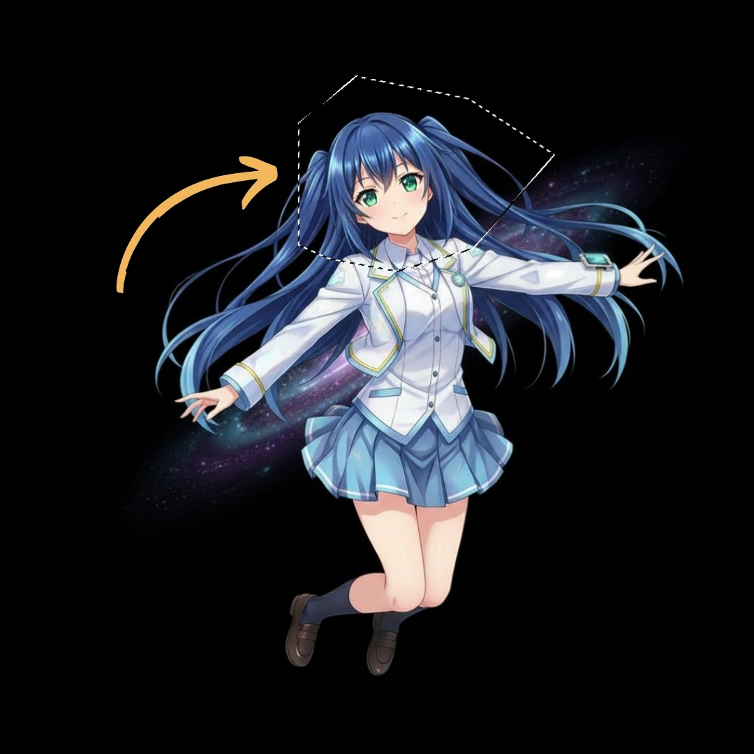 Select area demonstration